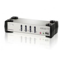 Переключатель электронный ATEN 4-Port PS/2-USB VGA/Audio KVMP™ Switch with OSD