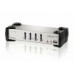 Переключатель электронный ATEN 4-Port PS/2-USB VGA/Audio KVMP™ Switch with OSD купить QBS.ru