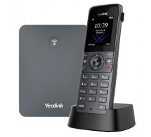  YEALINK DECT-трубка Yealink W73P DECT (база W70B+трубка W73H) до 10 SIP-аккаунтов, до 10 трубок на базу, до 20 одноврем. Вызовов