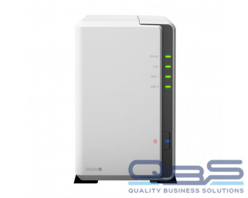 Сетевой накопитель Synology DS220J купить QBS.ru