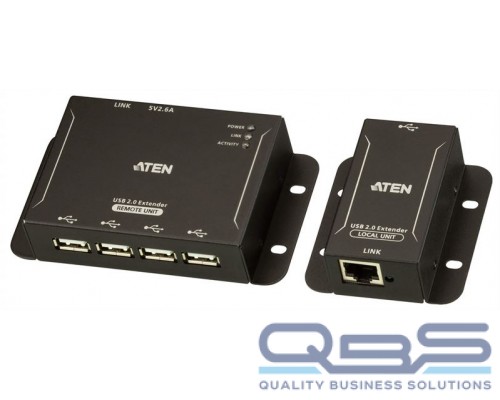 Удлинитель ATEN 4-Port USB 2.0 CAT 5 Extender (up to 50m) купить QBS.ru