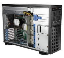 Шасси серверное Supermicro SuperServer 4U 740P-TRT noCPU(2)3rd Gen Xeon Scalable/TDP 270W/no DIMM(16)/ SATARAID HDD(8)LFF/6xFH,M2/2x10GbE/2x1200W
