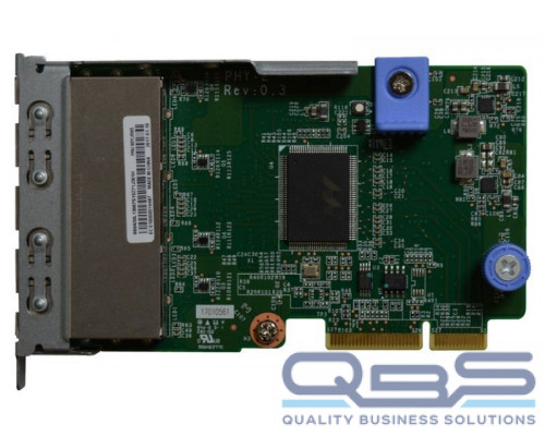 Плата расширения Lenovo TCH ThinkSystem 1Gb 4-port RJ45 LOM (SR860/SR850/SR950/SR650/SR630) купить QBS.ru
