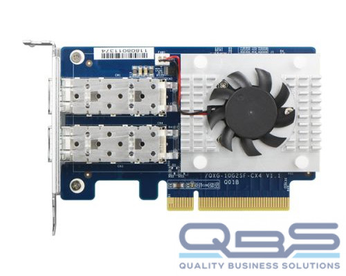 Сетевая карта QNAP QXG-10G2SF-CX4 купить QBS.ru