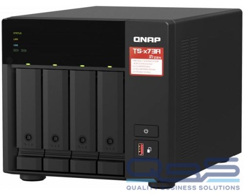 Сетевой RAID-накопитель QNAP TS-473A-8G купить QBS.ru
