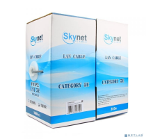Кабель SkyNet Кабель FTP outdoor 4x2x0,48, медный, FLUKE TEST, кат.5e, однож., 305 м, box, черный CSS-FTP-4-CU-OUT