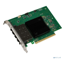 INTEL Сетевые адаптеры Intel 540-BDDQ Сетевая карта Intel Ethernet E810-DA4 QP 25GbE SFP28 ServerAdp PCIe Network Interface Card FH,CusKit