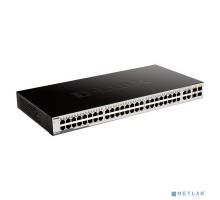 Сетевое оборудование D-Link DGS-1052/A3A Неуправляемый коммутатор с 48 портами 10/100/1000Base-T и 4 комбо-портами 100/1000Base-T/SFP