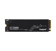 Твердотельный накопитель Kingston SSD 1TB KC3000 M.2 2280 PCIe 4.0 NVMe R7000/W6000MB/s 3D TLC MTBF 1.8M 800TBW Retail 1 year