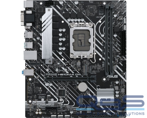 Материнская плата ASUS PRIME H610M-A D4{Intel H610,LGA 1700} купить QBS.ru