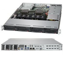 Серверная платформа Supermicro SuperServer 1U 6019P-WTR noCPU(2)Scalable/TDP 70-165W/ no DIMM(12)/ SATARAID HDD(4)LFF/ 2xGbE/ 2xFH, 1xLP, M2/ 2x750W