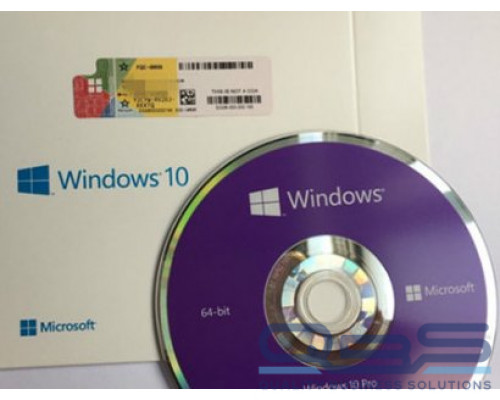 Право на использование OEM Microsoft Windows Professional GGK 10 64-bit Russian 1pk DSP OEI DVD купить QBS.ru