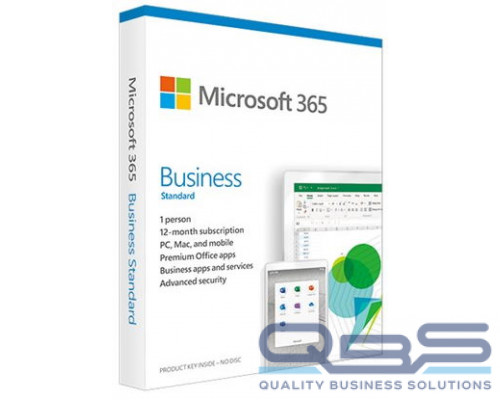 ПО Microsoft M365 Bus Standard Retail Russian Subscr 1YR Russia Only Medialess P8 купить QBS.ru