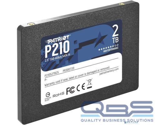 носитель информации Накопитель SSD Patriot SATA III 2Tb P210S2TB25 P210 2.5 купить QBS.ru