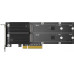 Адаптер Synology M.2 SSD-NVME adapter,PCIe 3.0x8, M.2 22110/2080 купить QBS.ru