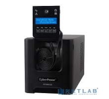 ИБП CyberPower PR750ELCD ИБП {Line-Interactive, Tower, 750VA/675W USB/RS-232/EPO/SNMPslot (6 IEC С13)}