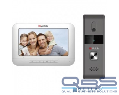 Видеодомофоны HIKVISION HiWatch DS-D100K: Аналоговый комплект домофонии вызывная панель + монитор купить QBS.ru
