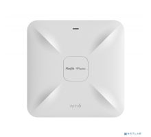 Сетевое оборудование Ruiji RG-RAP2260(E) AX3200 Потолочная ТД с облачным управлением, 2400 Мб/с на 5 ГГц + 1148 Мб/с на  2,4GHz, 1 порт 10/100/1000, 1 порт 2,5 Гб/с, внутренние антенны, 802.3at,  802.11a/b/g/n/ac/ax  
