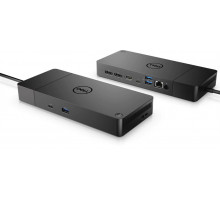 Докстанция Dell Dock WD19S; 180W (USB-C); 2xDP 1.4; 1xHDMI 2.0; 2xUSB-C; 3xUSB-A; 1xRJ-45 (210-AZBU)