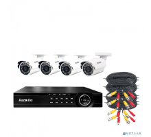 Цифровые камеры Falcon Eye FE-1108MHD KIT SMART 8.4 Комплект видеонаблюдения. -ми канальный гибридный {(AHD,TVI,CVI,IP,CVBS) регистратор; Видеовыходы: VGA;HDMI; Видеовходы: 8xBNC;Разрешение  записи до 1080N}