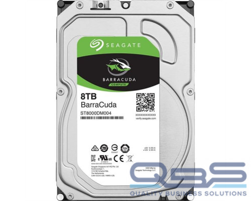 Жесткий диск HDD SATA Seagate  8000Gb, ST8000DM004, Barracuda 5400 rpm, 256Mb buffer, 1 year купить QBS.ru