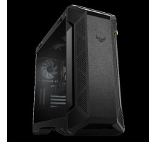 Корпус для пк ASUS TUF GAMING GT501VC ASUS TUF Gaming GT501VC case supports up to EATX with metal front panel, tempered-glass side panel, 360 mm radiator space on top and front reserved, and USB 3.1 Gen 1 9.1 Kg