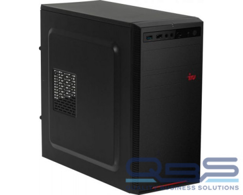 Компьютер iRu Home 120 MT 1526137 E1 6010/4GB/120GB SSD/Radeon R2 graphics/GbitEth/Win10Home/400W/black купить QBS.ru