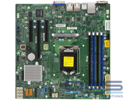 Материнская плата SuperMicro MBD-X11SSL-F-(B) {C232 S1151 MATX BLK} OEM купить QBS.ru
