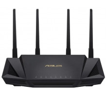 Роутер ASUS RT-AX58U V2// 802.11b/g/n/ac/ax, до 2402 + 574Mbps, 2,4 + 5 gGz, 4 antenna, USB ; 90IG04Q0-MO3R10