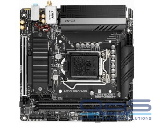 Материнская плата MSI H510I PRO WIFI  S1200 MITX купить QBS.ru