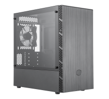 Корпус Cooler Master MasterBox MB400L, 2xUSB3.0, 1x120 Fan, w/o PSU, w/o ODD, TG, Black, mATX