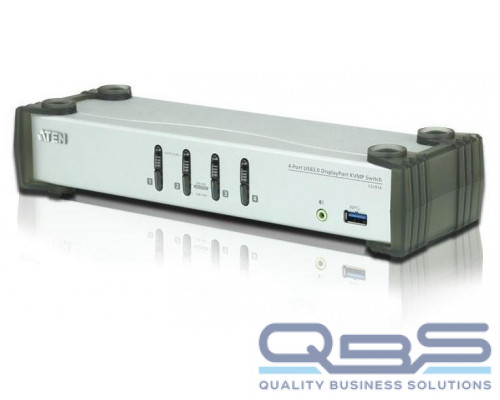Квм переключатель ATEN 4-Port USB 3.0 DisplayPort KVMP™ Switch (Cables included) купить QBS.ru