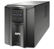 Источник бесперебойного питания APC Smart-UPS 1000VA/670W, Line-Interactive, LCD, Out: 220-240V 8xC13 (4-Switched), SmartSlot, USB, HS User Replaceable Bat, Black, 1 year warranty (REP: SUA1000I)