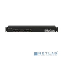 Сетевое оборудование MikroTik RB2011iL-RM Маршрутизатор 5UTP  10/100Mbps  +  5UTP  10/100/1000Mbps with 1U rackmount case and power supply