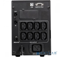 ИБП PowerCom Smart King Pro+ SPT-3000-II LCD ИБП {Line-Interactive, 3000VA/2400W,  8 xC13 + 1 xC19, USB, SNMP Slot} (1152569)