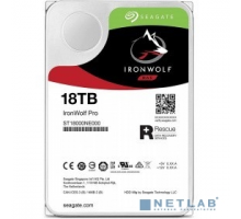 Жесткий диск 18TB Seagate Ironwolf Pro (ST18000NE000) {SATA 6 Гбит/с, 7200 rpm, 256mb buffer, для NAS, 24x7}