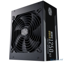 Блок питания Power Supply Cooler Master MWE Gold V2 ( MPE-C501-AFCAG), 1250W, ATX, 140mm, 24+4pin, 12xSATA, 8xPCI-E(6+2), APFC, 80+ Gold, w/UK Cable, Full Modular