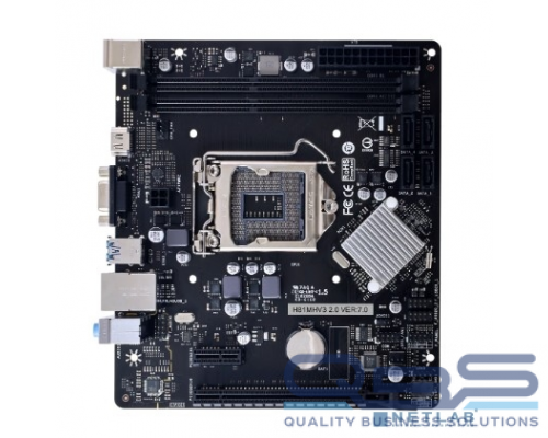 Материнские платы  Biostar H81MHV3 2.0/3.0 RTL купить QBS.ru