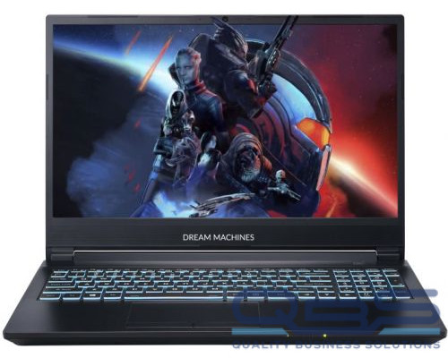 Ноутбук Dream Machines RG3060-15RU28 i7 11800H/16GB/1TB SSD/noDVD/GeForce RTX3060(6GB)/15.6 FHD/240Hz/Cam/BT/WiFi/noOS купить QBS.ru