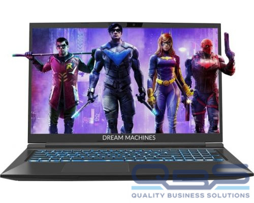 Ноутбук Dream Machines Dream Machines RT3070 Ryzen 9 5900HX/16GB//1TB SSD/RTX3070/15.6 WQHD IPS/WiFi/BT/Cam/noOS/black купить QBS.ru