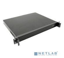 Корпус Procase UM136-B-0 черный,{1U ,без бл.пит}