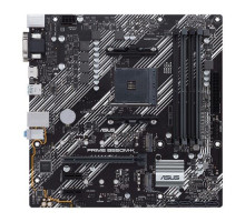Материнская плата ASUS PRIME B550M-K, Socket AM4, B550, 4*DDR4, D-Sub+DVI+HDMI, SATA3 + RAID, Audio, Gb LAN, USB 3.2*8, USB 2.0*4, COM*1 header (w/o cable), mATX ; 90MB14V0-M0EAY0