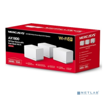 Mercusys Mercusys Halo H70X(3-pack) AX1800 Домашняя Mesh Wi-Fi 6 система