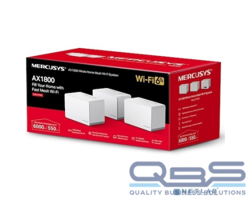 Mercusys Mercusys Halo H70X(3-pack) AX1800 Домашняя Mesh Wi-Fi 6 система купить QBS.ru