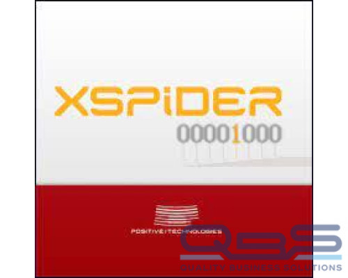 Право на использование Positive Technologies XSpider. Лицензия на 256 хостов, гарантийные обязательства в течение 1 года купить QBS.ru