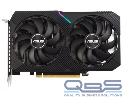 Видеокарта ASUS DUAL-RTX3050-O8G//RTX3050 HDMI DP*3 8G D6; 90YV0HH0-M0NA00 купить QBS.ru