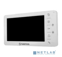 Видеофомофоны Tantos Amelie (White) HD Монитор цветного видеодомофона 7 дюймов с сенсорными кнопками формата AHD / CVI / TVI / CVBS