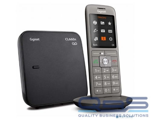 Телефон Gigaset CL660A Радиотелефон Anthracite S30852-H2824-S321 купить QBS.ru
