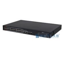 Коммутаторы DAHUA DH-PFS3228-24GT-240 24-портовый управляемый гигабитный коммутатор с PoE, уровень L2