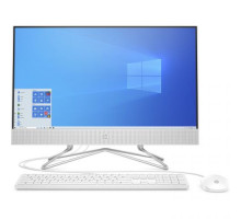 Моноблок 23.8'' HP 24-df0033ur 14Q04EA J5040/4GB/256GB SSD/FHD/Intel Internal Graphics/noDVD/kbd mouse wired/Cam/Win10Home/snow white